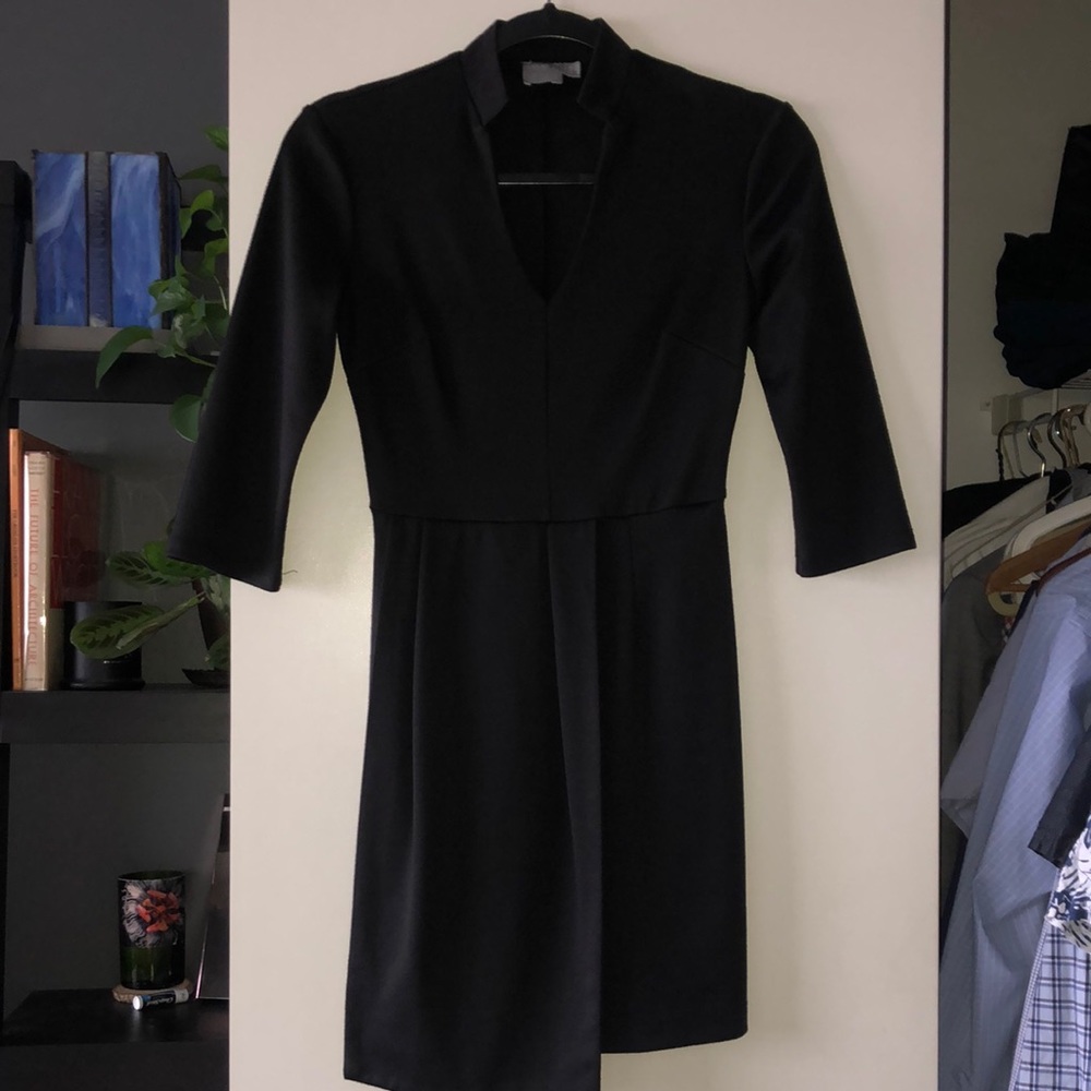 ASOS black fitted dress